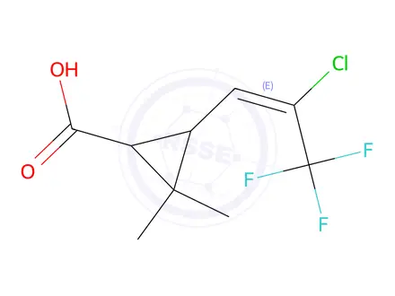 Chemical structure of Cyhalothrin Impurity 2