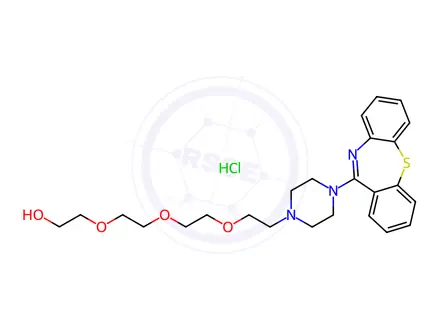 Chemical structure of Quetiapine-Impurity J (Hydrochloride Salt)
