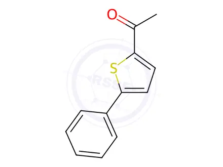 Chemical structure of 1-(5-Phenyl-2-thienyl)ethanone