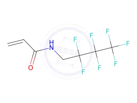 Chemical structure of N-(1H,1H-Heptafluorobut-1-yl)acrylamide