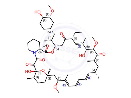 Chemical structure of 28-demethyl-28-ethyl-Rapamycin