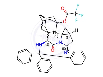 Chemical structure of Saxagliptin Impurity 138