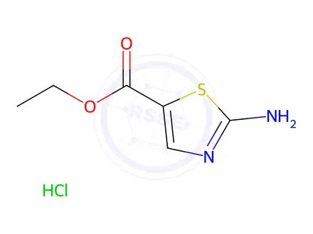 Chemical structure of ethyl 2-aminothiazole-5-carboxylate hydrochloride