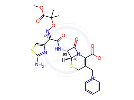 Chemical structure of Ceftazidime Impurity H