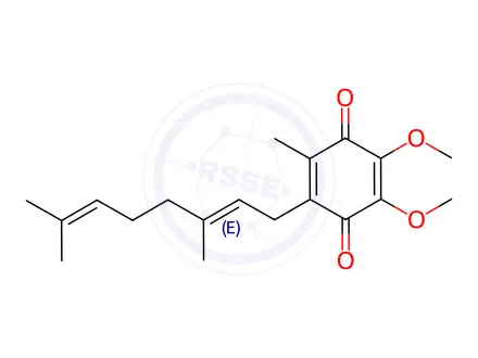Chemical structure of Ubidecarenone Impurity 18 (Coenzyme Q2)