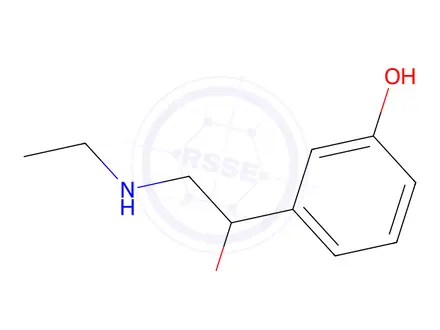 Chemical structure of Etilefrin