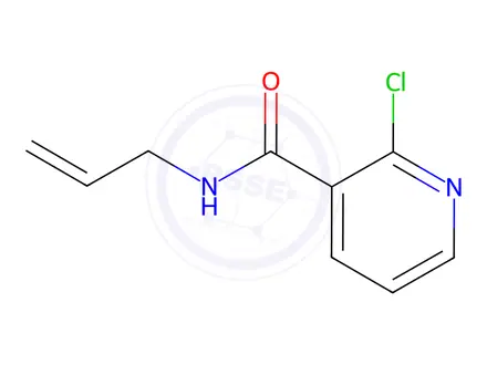 Chemical structure of Nicotinamide Impurity 122