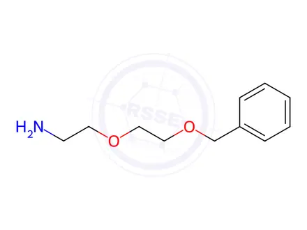 Chemical structure of Ethanamine, 2-[2-(phenylmethoxy)ethoxy]