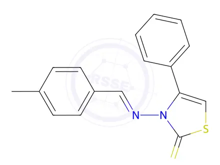 Chemical structure of Fezatione