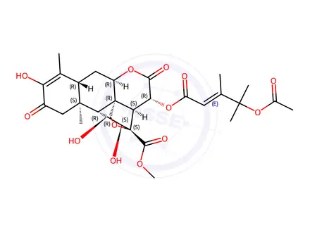 Chemical structure of Bruceantinol