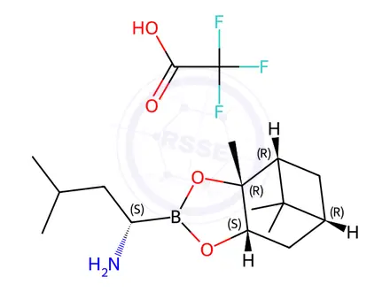 Chemical structure of Bortezomib Impurity 113
