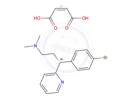 Chemical structure of Brompheniramine Maleate Impurity 4 Maleate