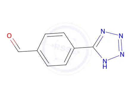 Chemical structure of 4-(1H-Tetrazol-5-yl)benzaldehyde