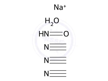 Chemical structure of Sodium Nitroprusside Dihydrate discontinued