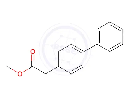 Chemical structure of [1,1'-Biphenyl]-4-acetic acid methyl ester