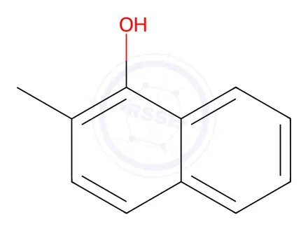 Chemical structure of 2-Methyl-1-naphthol