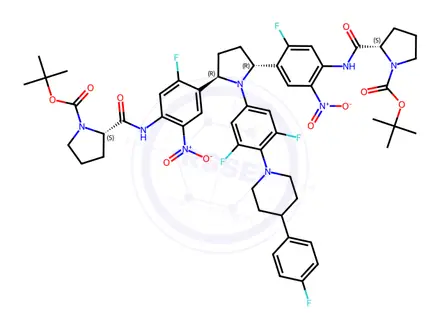 Chemical structure of Pibrentasvir Impurity 28