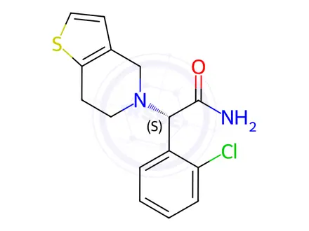 Chemical structure of Clopidogrel EP Impurity E(S-isomer)