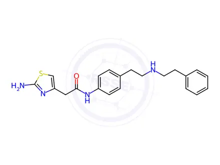 Chemical structure of Mirabegron-Impurity C