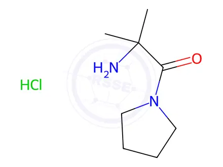Chemical structure of 2-Amino-2-methyl-1-(pyrrolidin-1-yl)propan-1-one