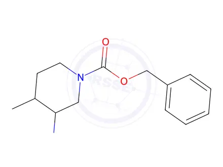 Chemical structure of Benzyl 3-amino-4-methylpiperidine-1-carboxylate