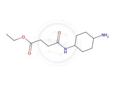 Chemical structure of Ethyl 4-((4-aminocyclohexyl)amino)-4-oxobutanoate