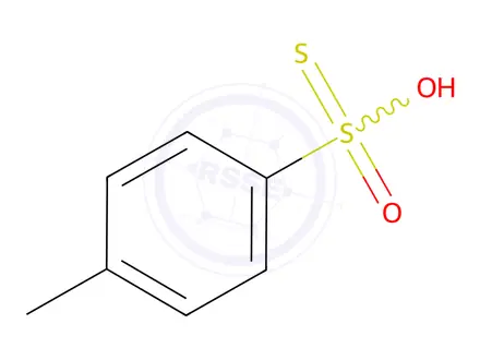 Chemical structure of 1-methyl-4-sulfanylsulfonyl-benzene