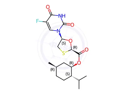 Chemical structure of Emtricitabine Impurity 28