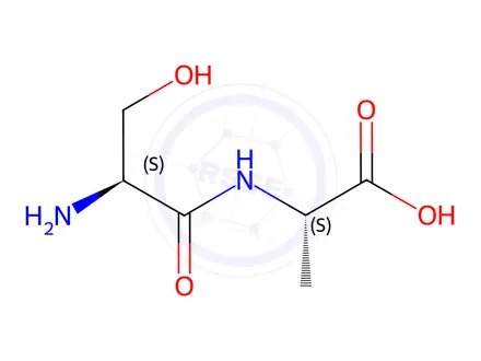 Chemical structure of Serine Impurity 57