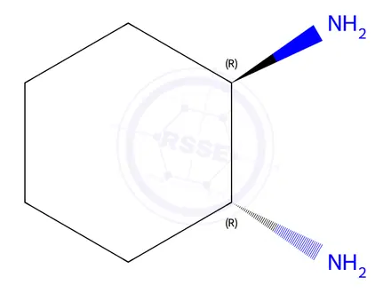 Chemical structure of (1R,2R)-(-)-1,2-Cyclohexanediamine