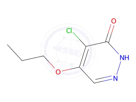Chemical structure of 4-Chloro-5-propoxypyridazin-3(2H)-one