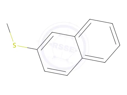 Chemical structure of Methyl(naphthalen-2-yl)sulfane