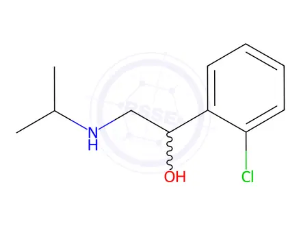 Chemical structure of Clorprenaline