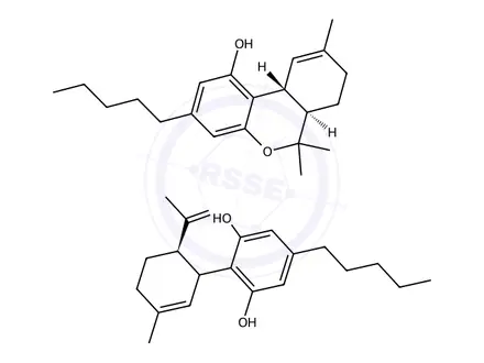 Chemical structure of Cannabinoids