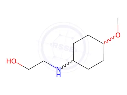 Chemical structure of 2-((4-Methoxycyclohexyl)amino)ethanol