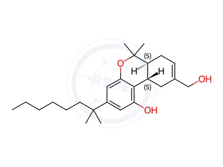 Chemical structure of HU 211