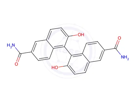 Chemical structure of Nafamostat impurity 101