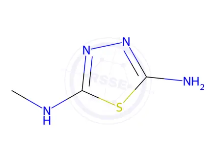 Chemical structure of N2-Methyl-1,3,4-thiadiazole-2,5-diamine