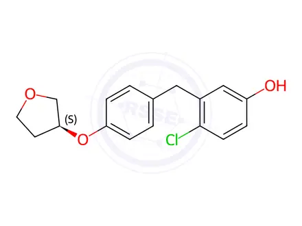 Chemical structure of Empagliflozin Impurity 567