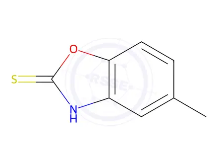 Chemical structure of 5-Methyl-1,3-benzoxazole-2(3H)-thione