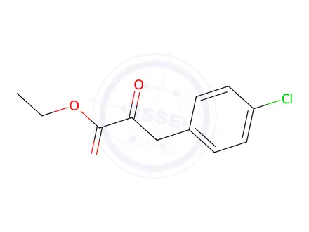 Chemical structure of Ethyl 3-(4-chlorophenyl)-2-oxopropanoate
