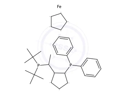 Chemical structure of Ferrocene Impurity 2