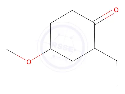 Chemical structure of 2-Ethyl-4-methoxycyclohexanone