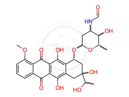 Chemical structure of Baumycin C2 (Mixture of Diastereomers)