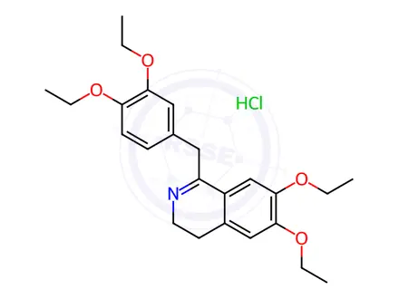 Chemical structure of Drotaverine HCl