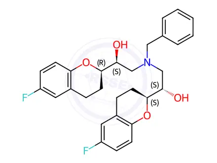Chemical structure of Nebivolol Impurity 49