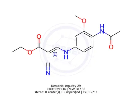 Chemical structure of Neratinib Impurity 29