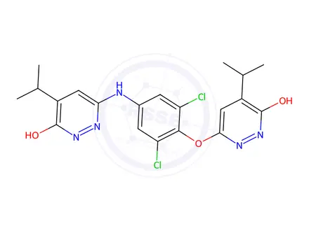 Chemical structure of Resmetirom impurity 109