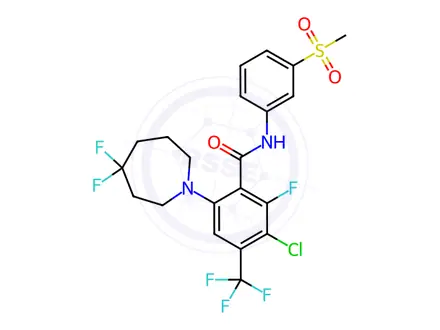 Chemical structure of NR-2501 Impurity 71