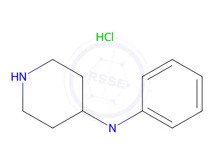 Chemical structure of N-4-Piperidylacetanilide Hydrochloride